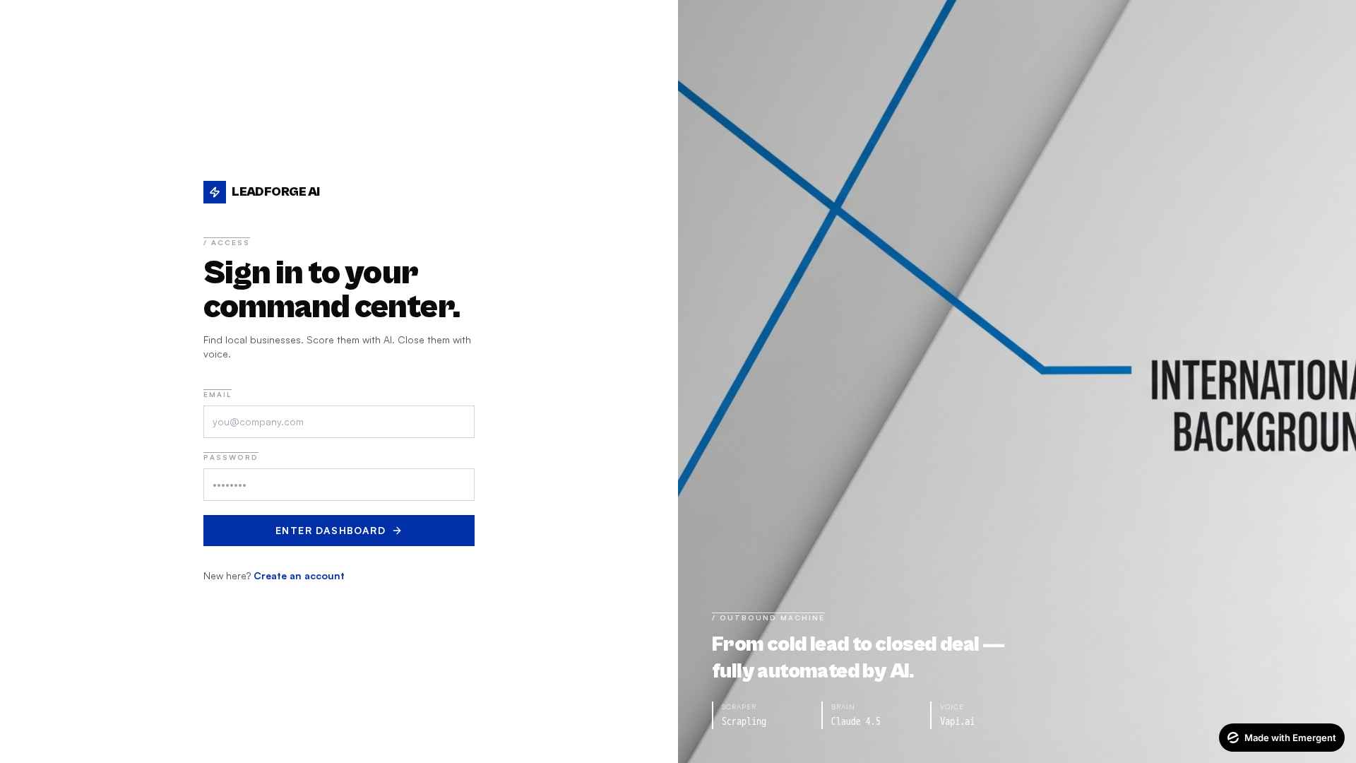 LeadForge AI — 3