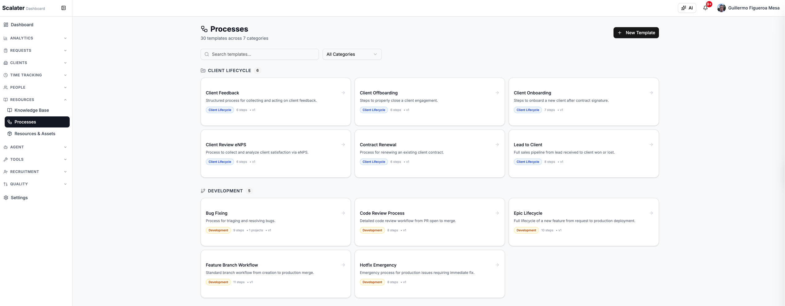 Scalater Dashboard — 3